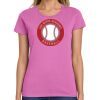 Ladies Heavy Cotton 100% Cotton T Shirt Thumbnail